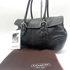 極美品❣️ COACH コーチ プリーテッド ソーホー トートバッグ F13732