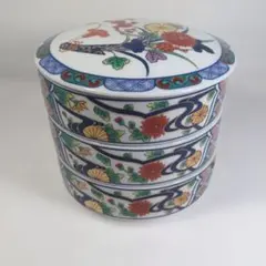有田焼 三段重 重箱 磁器 伝統工芸
