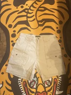 80s〜90s eddie bauer カーゴ　ショーツ黒タグのサムネイル