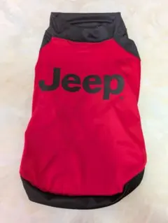 Jeep 犬用ウェア レッド ブラック サイズ3のサムネイル
