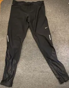 Nike ブラック スポーツタイツ ドライフィット　レディース