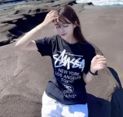 【美品】stussy World Tour Tee 