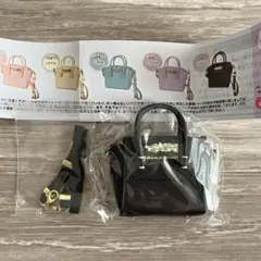 JILL by JILL STUART ブラック バッグ ミニチュア ストラップ