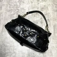 00s archive city enamel hand bag grunge - メルカリ