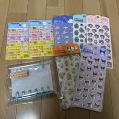 キャンドゥ サンリオぷっくりシール セリアクレヨンしんちゃんシールとシール帳