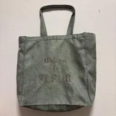 Maison de FLEUR グレー トートバッグ