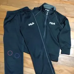 FILA ブラック ジャージセット 140cm
