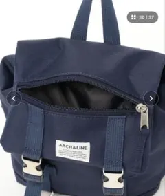 【美品】ARCH&LINE コーデュラ リュック ネイビー バックパックのサムネイル