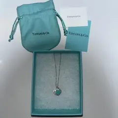 Tiffany & Co. ターコイズハート ネックレス ショッパー付き