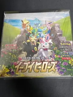 【BOX】 ソード&シールド 強化拡張パック イーブイヒーローズ　シュリンク付き