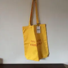 EMILY KAM KNGWARRAY イエロートートバッグ