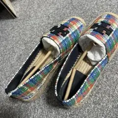 TORY BURCH エスパドリーユ チェック柄のサムネイル
