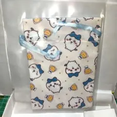 ちいかわ　ハチワレ　巾着　マリモクラフト