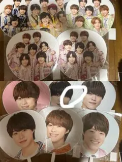 大橋和也　なにわ男子　まとめ売り　うちわ　ツアーうちわ　エロハンつき