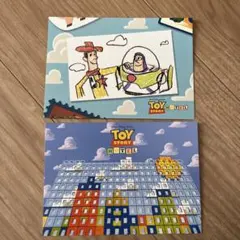 トイストーリーホテル  ポストカード 2枚セット