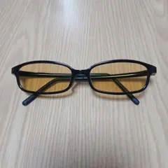 J!NS　ジンズ　ブルーライトカットメガネ 　黒 　伊達メガネ　度無し