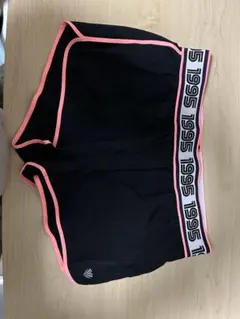 専用♡黒/ピンク ショートパンツ ウエストロゴ