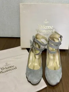 90s Vivienne ロンドン UK製 猫足パンプス　animal toeのサムネイル