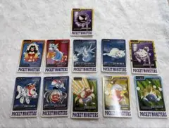 ポケモンカードダス バンプレスト 15枚まとめ売りセット ゲンガー等 ポケモンカードダス バンプレスト 15枚まとめ売りセット ゲンガー等