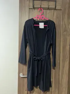 BEARDSLEY ブラックロングカーディガン