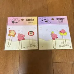 星のカービィ　マスコット付きクリップ　ピン