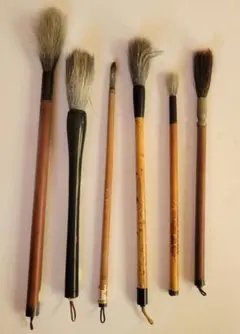 書道筆 6本セット