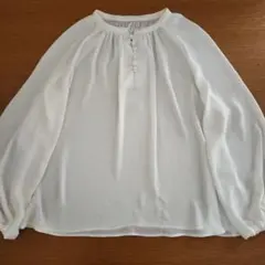 アンタイトル×ラッティ　シフォンブラウス　プルオーバー
