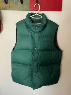 L.L.Bean グリーンダウンベスト WM/MS