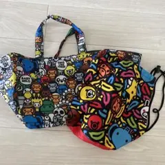 A BATHING APE BABY MILO バッグ 2点セットのサムネイル