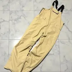 Three Weather ベージュ オーバーオールスノボ XL ラージ