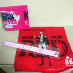 ONE PIECE FILM RED　入場者特典　＆ サンジ ハンドタオルセット
