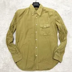 MARKAWARE cotton shirt beige シャツ　ミリタリーのサムネイル