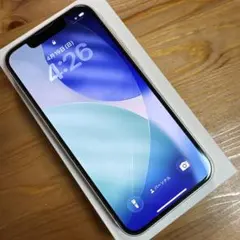 iPhone13mini ホワイト128GB 本体(ガラスフィルム付き❗️)