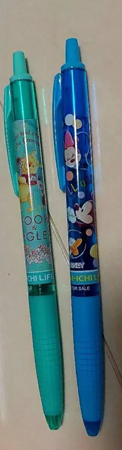 ミッキーマウス プーさん ボールペンセット