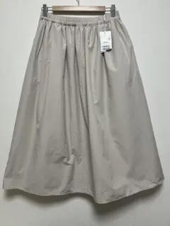 新品未使用 Honeys ロングギャザースカート ベージュ XL