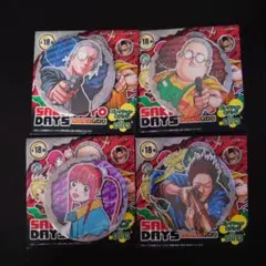 サカモトデイズ　コレクション缶バッジ　坂本太郎　陸少糖　眞霜平助　4個セット