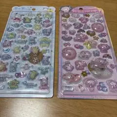 サンリオ　うるちゅるポップシール２種