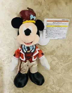 ディズニーシー ミッキーマウス キュイジーヌ ぬいば ぬいぐるみバッジ 劣化あり