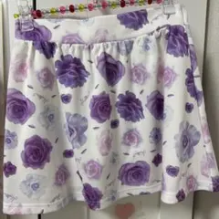 MA＊RS 薔薇柄スカート