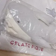 【新品.タグ付き】☆ジェラートピケ☆サメ　ティッシュケース＆バスマット☆のサムネイル