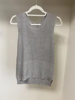 ニットベスト ノースリーブ