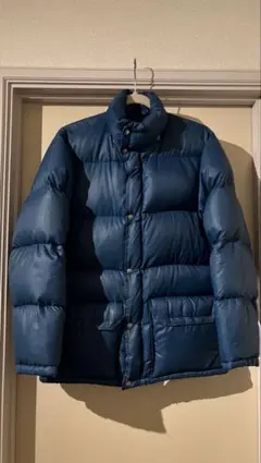 70s ノースフェイス 茶タグ ダウンジャケット ビンテージ M相当 希少