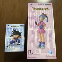 2点セット⭐︎孫悟空、ブルマ　フィギュア　ドラゴンボール MASTERLISE