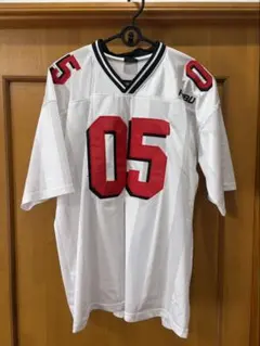 FUBU フットボールシャツ ナンバー5 ネイビー - メルカリ