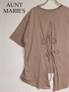 AUNT MARIE'S アントマリーズ　バックリボンカットソー　Tシャツのサムネイル