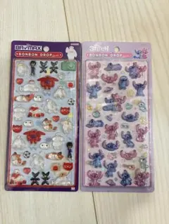 【正規品】　ディズニーボンボンドロップシール　2枚セット