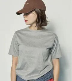 2026 FORME新品⭐︎クルーネック 半袖 Tシャツ グレーのサムネイル