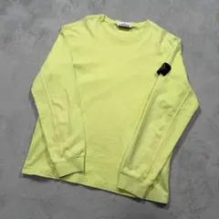 ストーンアイランド　711562350 トレーナー　ロンT イエロー　L