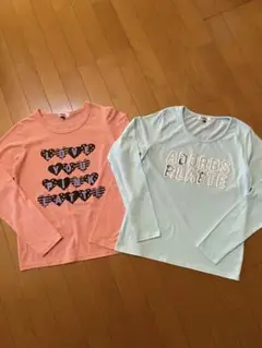 Pinklatte ピンクラテ 《未使用》 カットソー Ｓ160 ２点セット