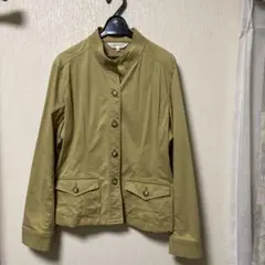 SIMPLE LIFE カーキ ノーカラージャケットのサムネイル